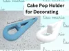 1in High Angled Cake Pop Holder for Decorating hands free