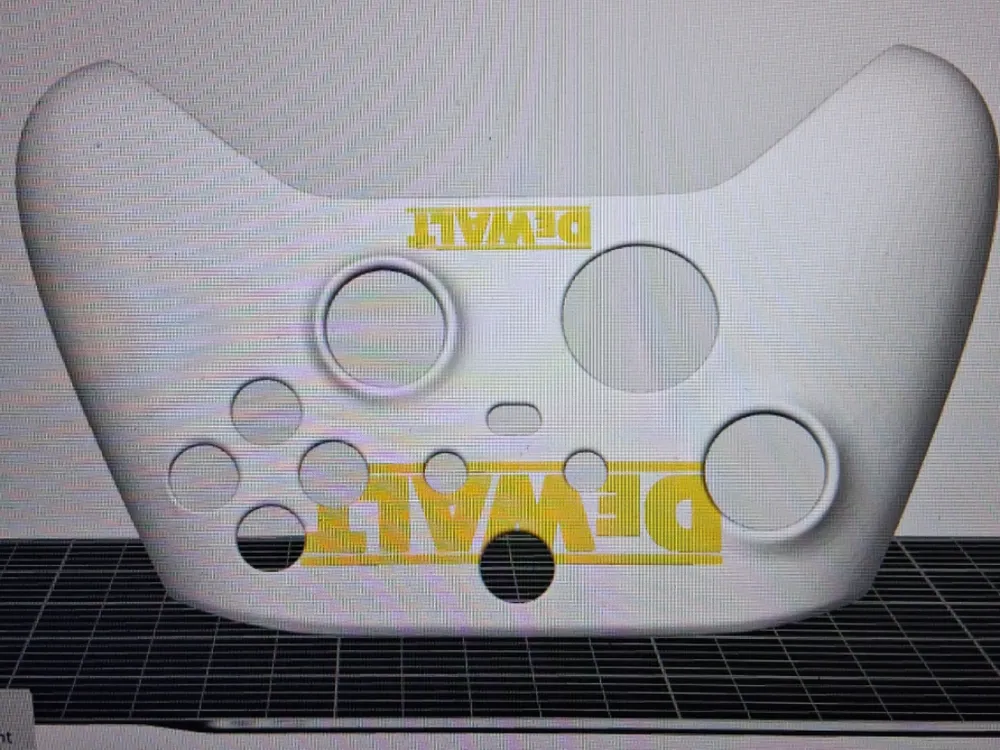 Dewalt Xbox Series S/X controller faceplate - Free 3D Print Model ...