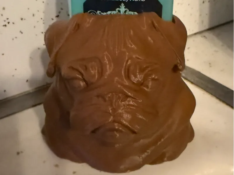 Pug Bath & Body Works Soap Holder