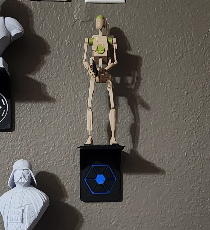 Star Wars (CIS or Separatists) Bust mount