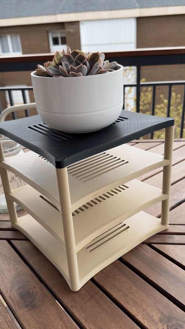 Modular Stackable Shelves