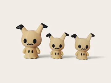 Figura decorativa: Mimikyu - Mini Chibi — vista de referencia 3