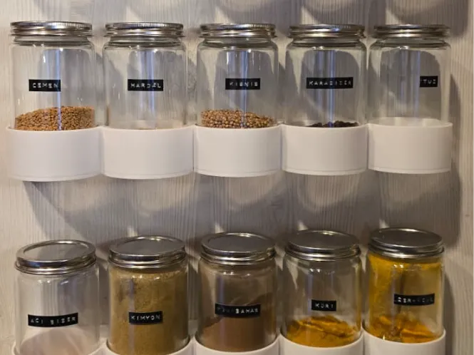 IKEA CITRONHAJ 35cl Glass Jar Holder