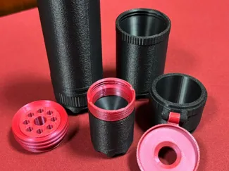 Modular Silencer / Amplifier System for airsoft