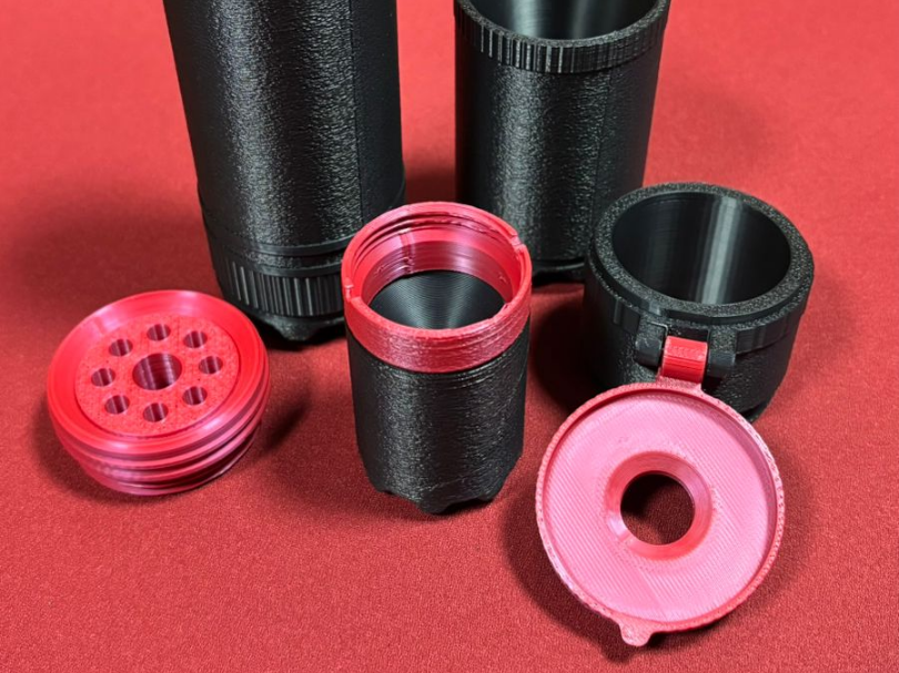 Modular Silencer / Amplifier System for airsoft