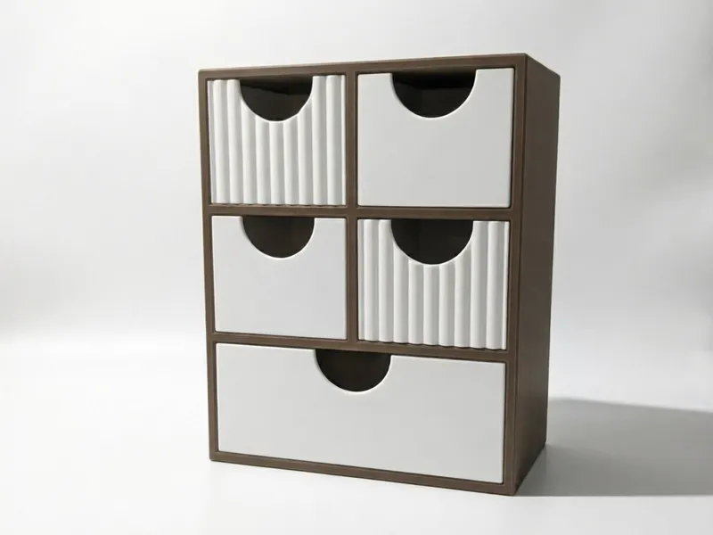 Ribbed Jewelry & Accessory Organizer