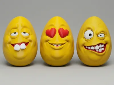 Moody Easter Eggs