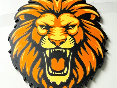 Roaring Lion Wall Art