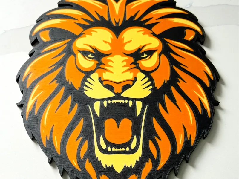 Roaring Lion Wall Art
