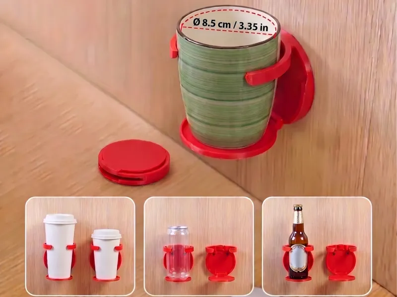 Wall-Mounted Cup Holder