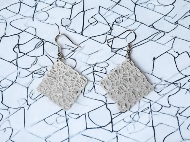 Doodle earrings