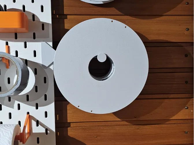 IKEA Skadis Halterung für Leerspulen
