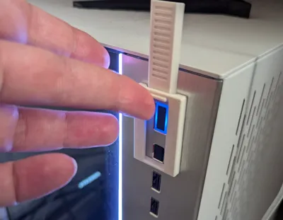 Desktop PC Buttons Cover