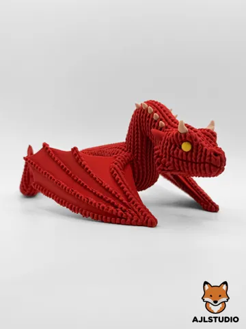 Adorno temático: Knitted Dragon - Knitted Collection — vista de referencia 2