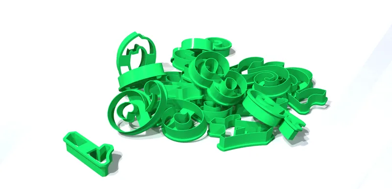 Numbers Cookie Cutters