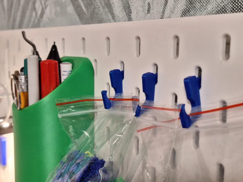 IKEA SKÅDIS Hooks, 1.5g of Filament! Perfect Fit.