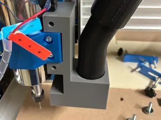 Modular Side EVAC Holder for CNC with shoes