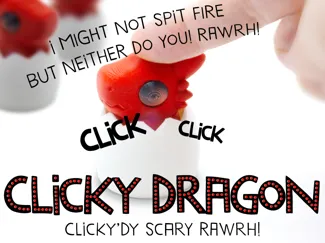 Fidget Clicky Dragon