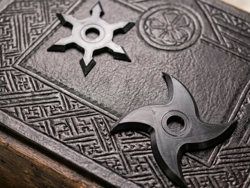 Shuriken Ninja & Fidget Spinner 2-in-1