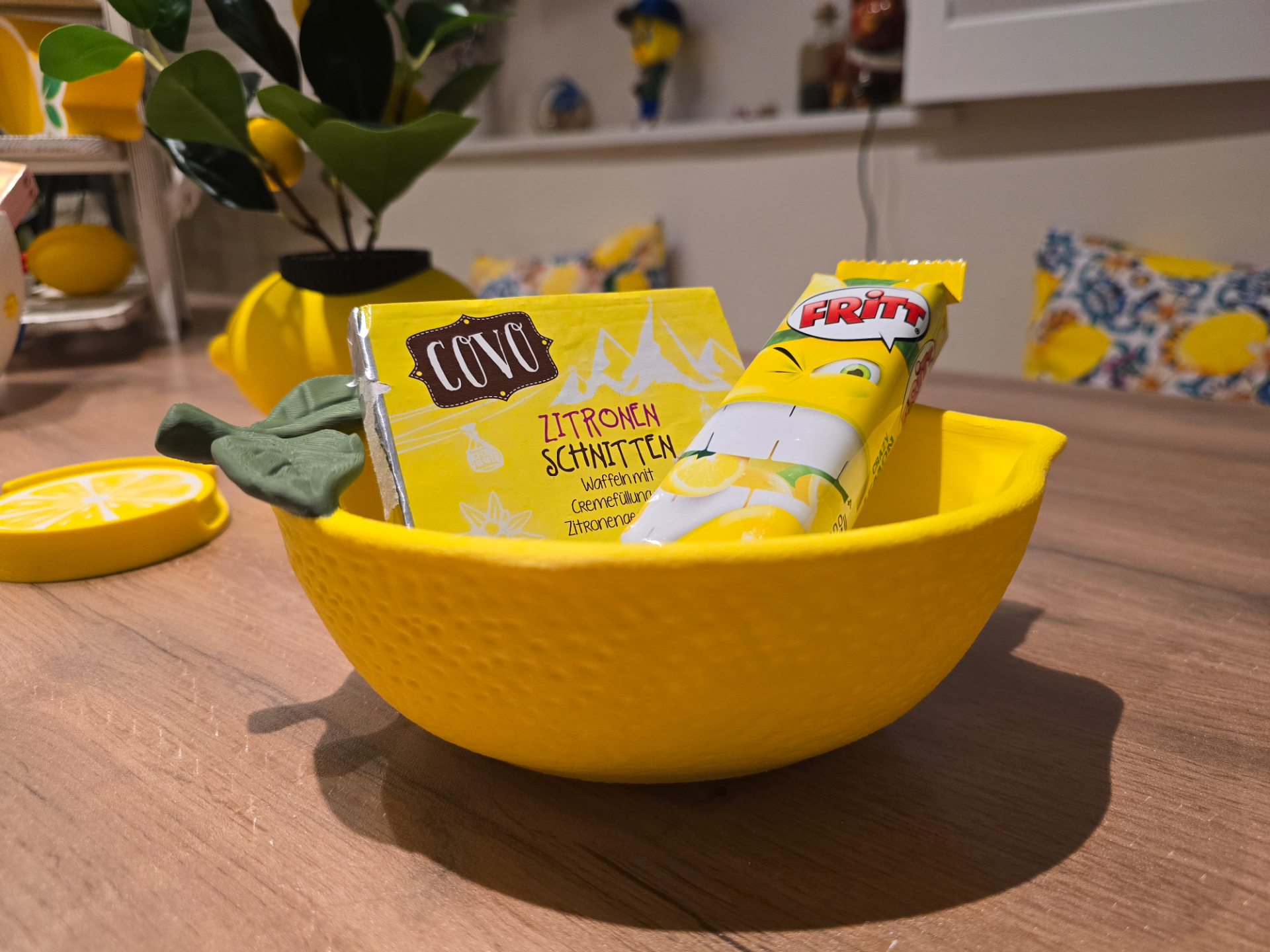 Zitronenbowl Zitronenschale Snackschale Lemonbowl