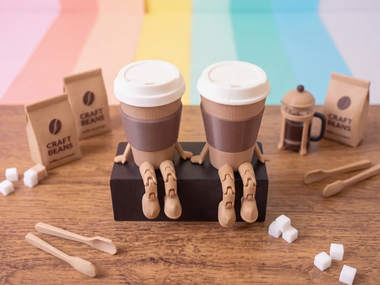 Articulated Flexi Coffee Buddy Gift view 2