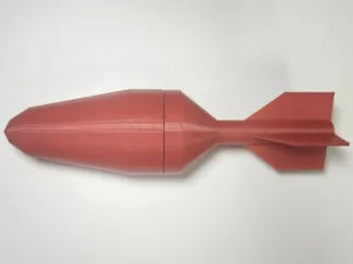 Potato Cannon Finned Projectile