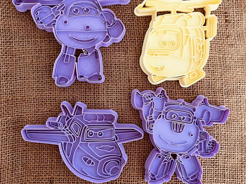 SUPER WINGS STAMP STAMP STAMP CUTTERS COOKIE 
