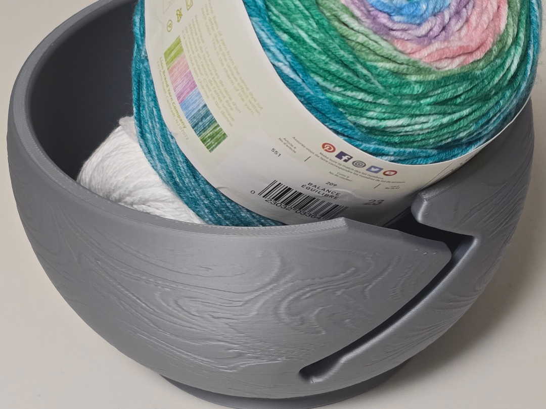 Marble Swirl Yarn Bowl