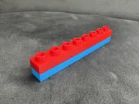 Plaque de construction 1x8 compatible Duplo — photo 5