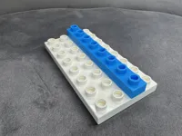 Plaque de construction 1x8 compatible Duplo — photo 6