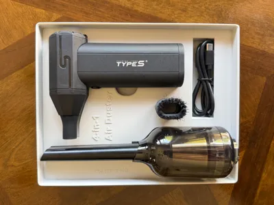 Type S 4-in-1 Air Duster - Gridfinity Bin