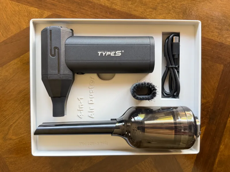 Type S 4-in-1 Air Duster - Gridfinity Bin