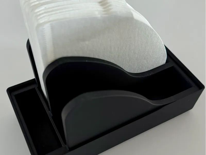 V60 Filter Organizer - 2 separate compartments