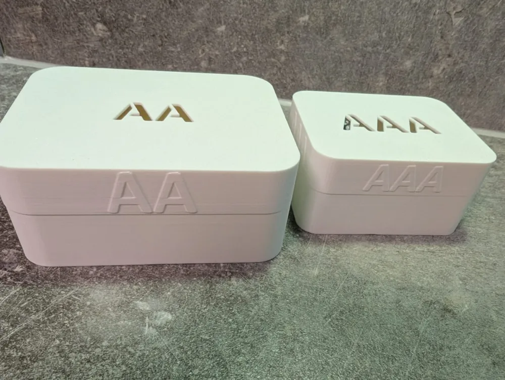 Organizer for Batteries AA & AAA Boxes 27x 52x by Tobey MakerWorld ...