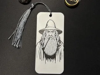 Gandalf Bookmark (Hueforge Lord of the Rings)