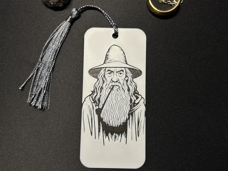 Gandalf Bookmark (Hueforge Lord of the Rings)