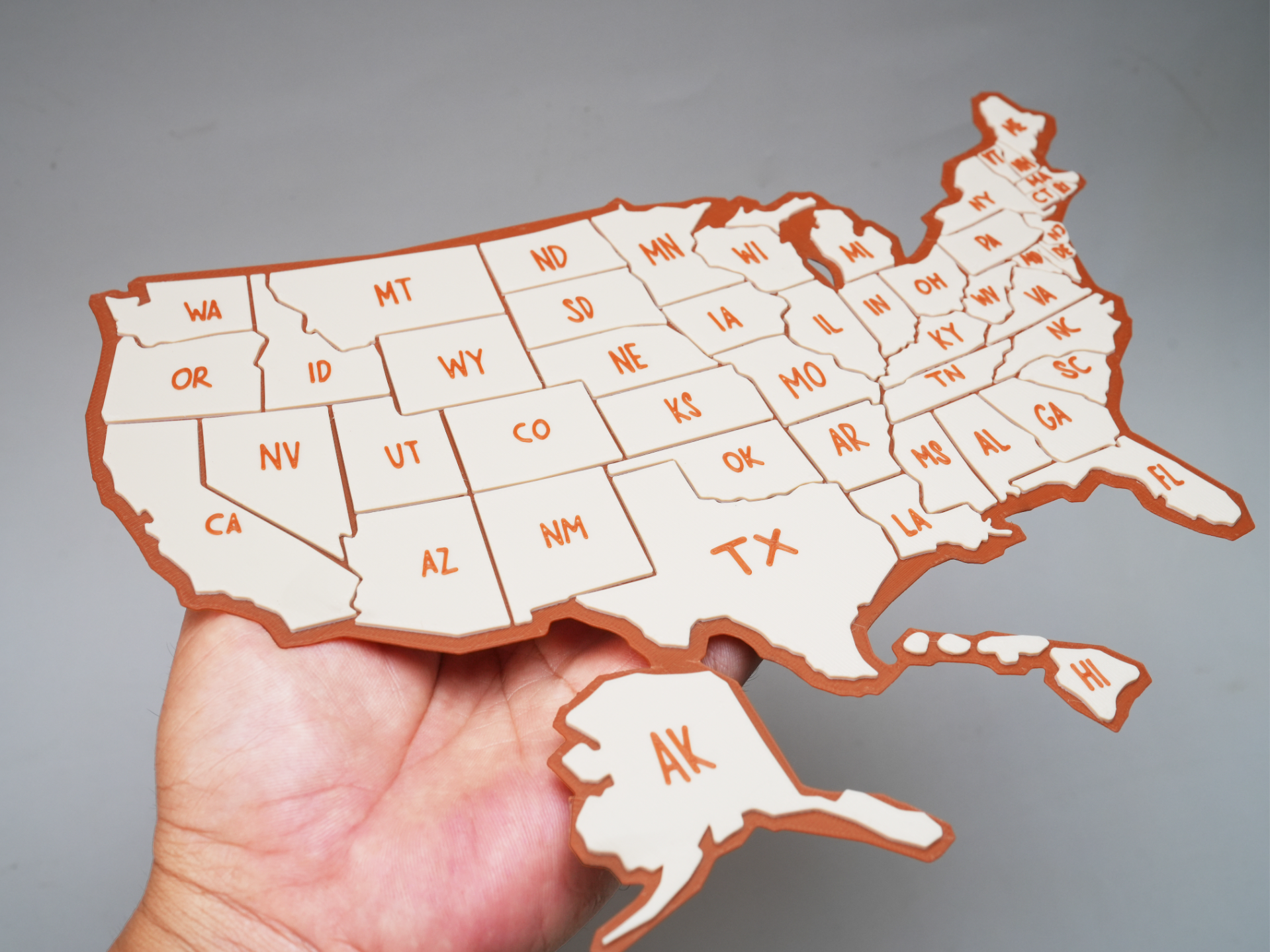 USA States Map | All States Identified