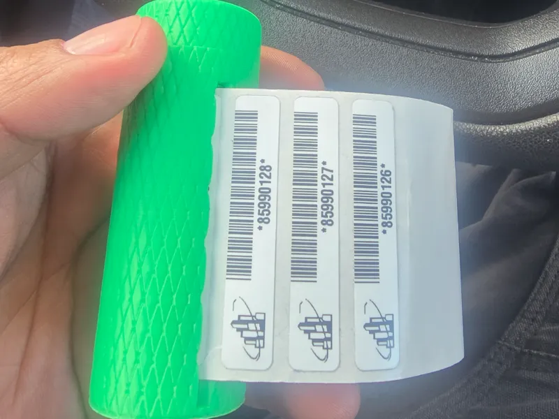 Barcode holder