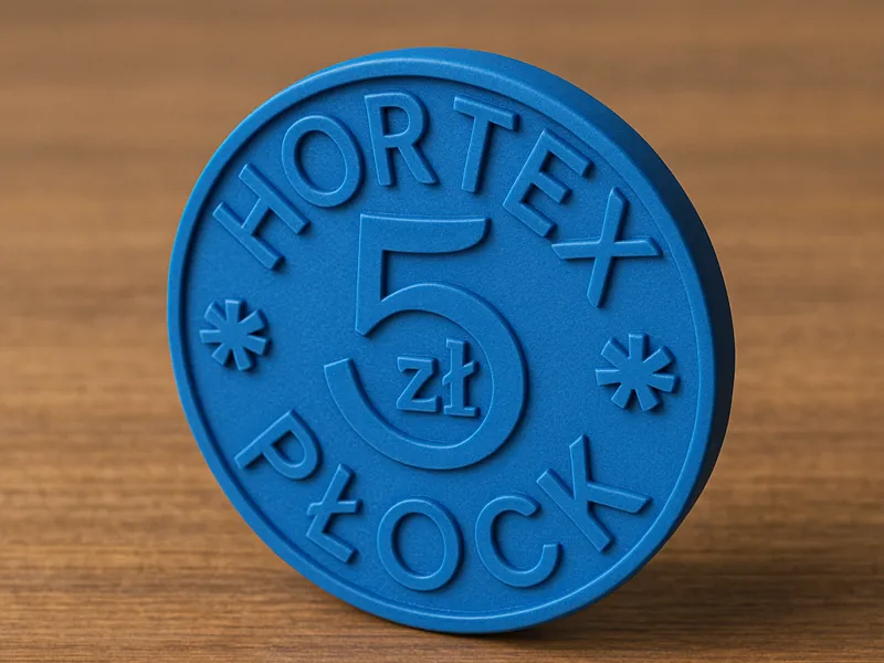hortex 5zł płock polish coin replica
