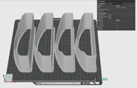 x4 with Brim No Logo 0.2mm layer, 3 walls, 15% infill
