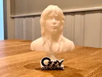 Buste statue d'Ozzy Osbourne — photo 2