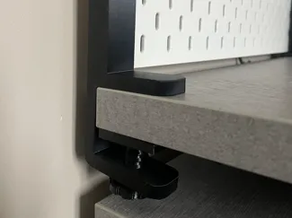 Short Screws IKEA SKADIS Desk Mount