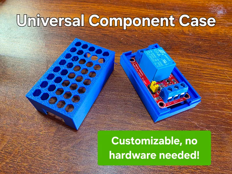 Snap-Together Universal Electrical Component Case