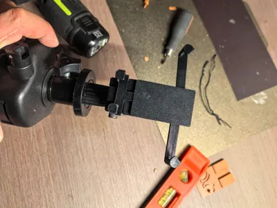 Tripod to phone holder