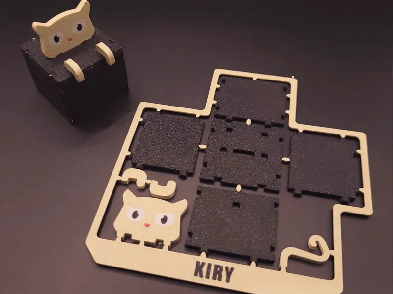 Kiry Character Card Kit – Cat in a Box