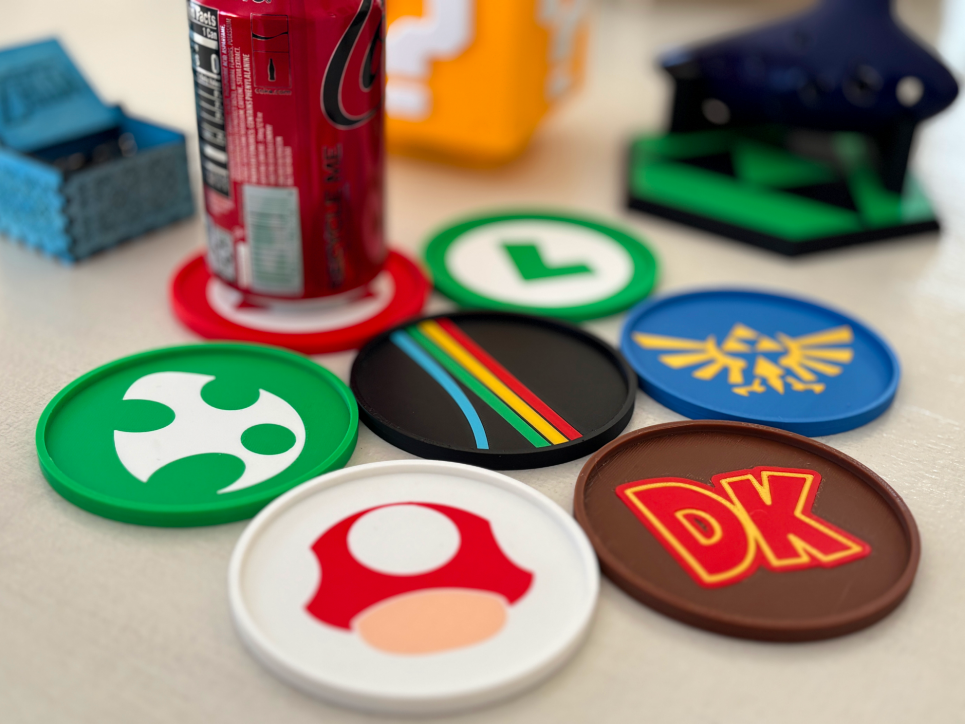 Porta-Copo Geek Premium – Games & Filmes (Unidade)