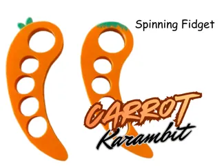 Carrot Karambit Fidget (Carrambit)