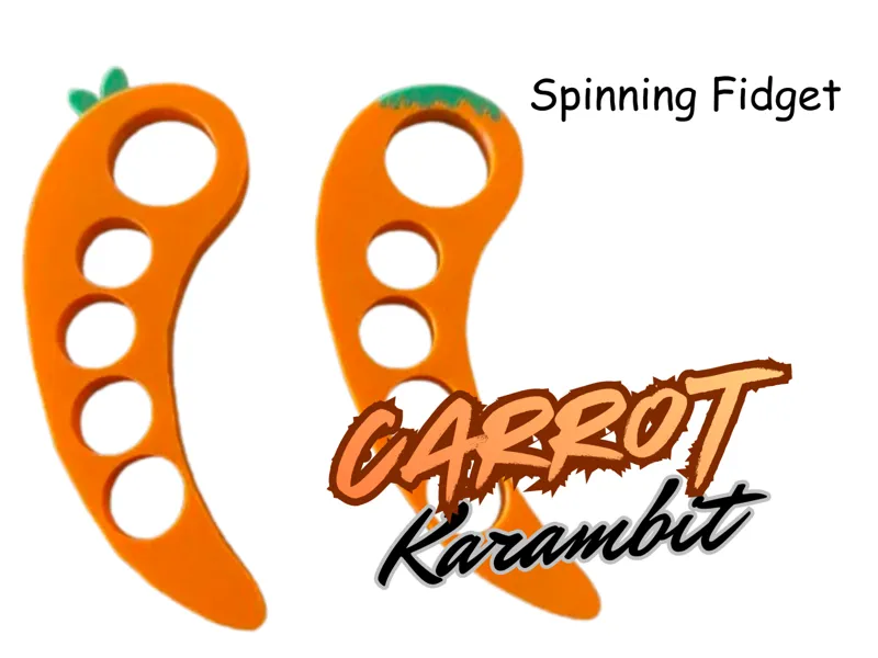 Carrot Karambit Fidget (Carrambit)