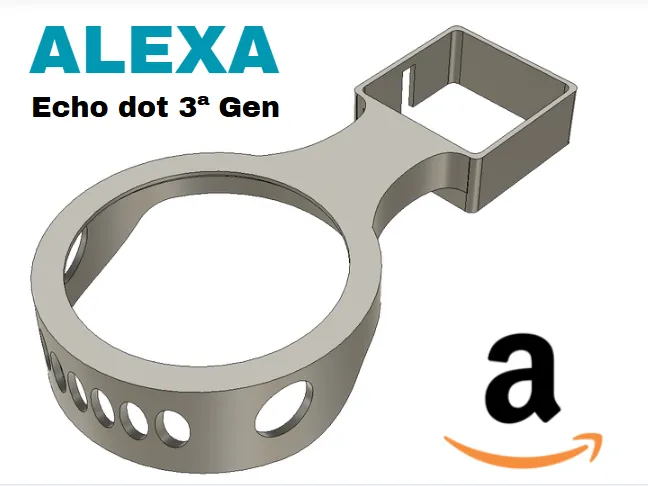 Echo dot 3ª Gen Holder