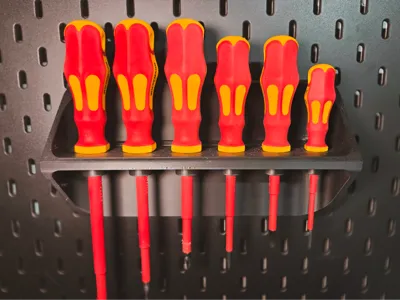 Skadis - Screwdriver shelf